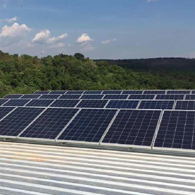 Cambodia 9KW Off-grid Solar System~1