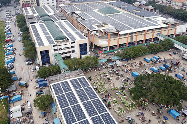 Dongguan 2.1MW Distribute Solar Power System1