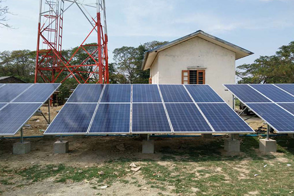 Solar Telecommunication Base Station-